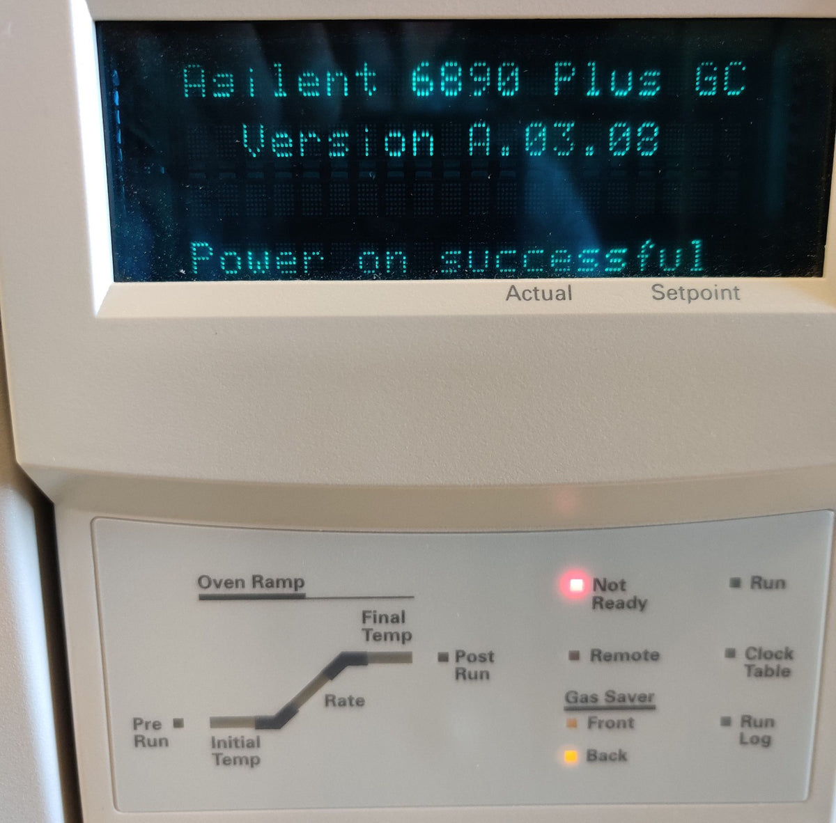 Agilent 6890 Plus Gas Chromatograph G1530A Two FID Detectors EPC Type II - 