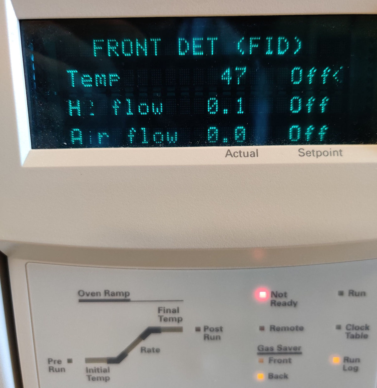 Agilent 6890 Plus Gas Chromatograph G1530A Two FID Detectors EPC Type II - 