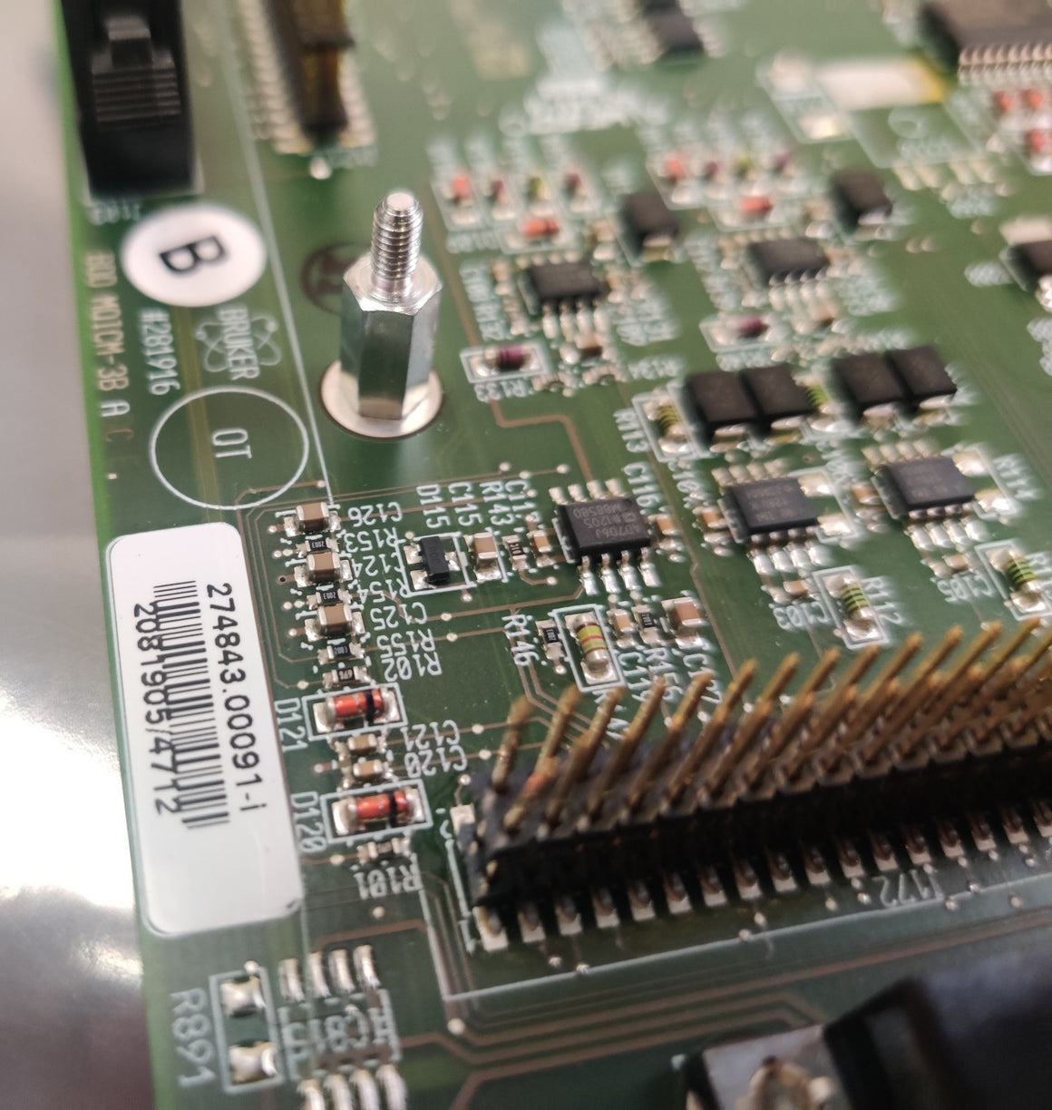 Bruker 281916 microTOF Q-II Motherboard PCB 274843.00091-I, 245245.00387-I