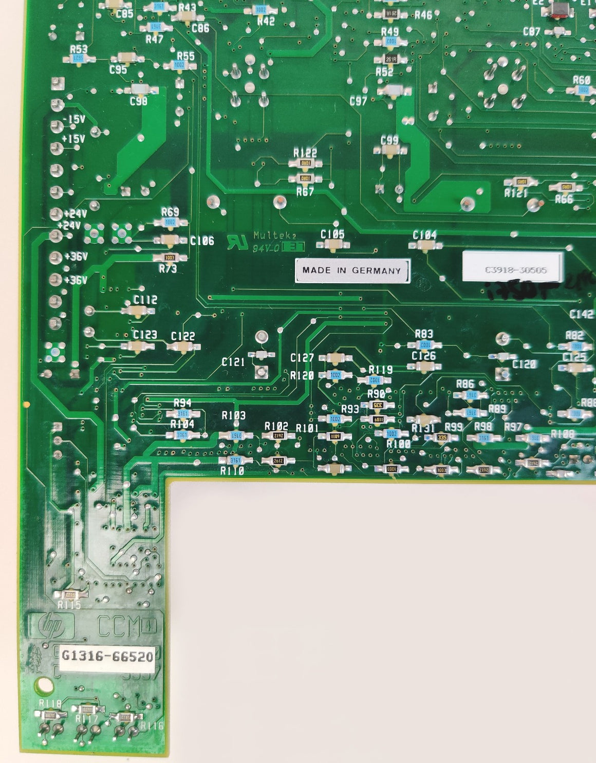 Agilent 1100 G1316A Column Compartment Main Board G1316-66520. Working