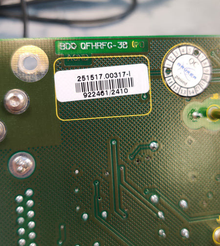 Bruker micrOTOF-Q II Time-of-Flight MS 246618 BDD QFHRFG-3B HF Interface Board
