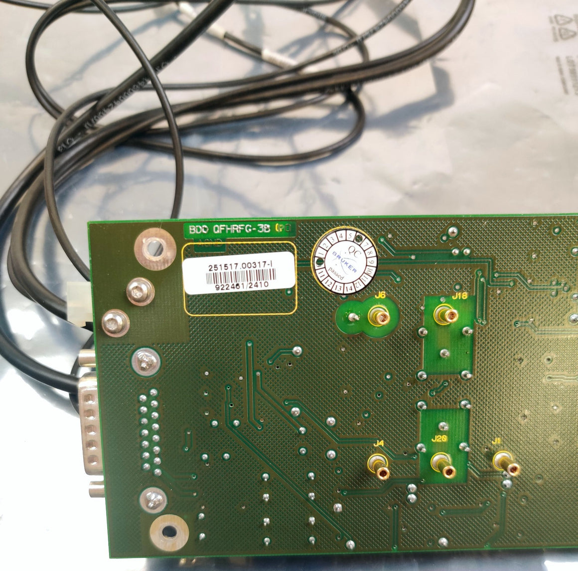 Bruker micrOTOF-Q II Time-of-Flight MS 246618 BDD QFHRFG-3B HF Interface Board