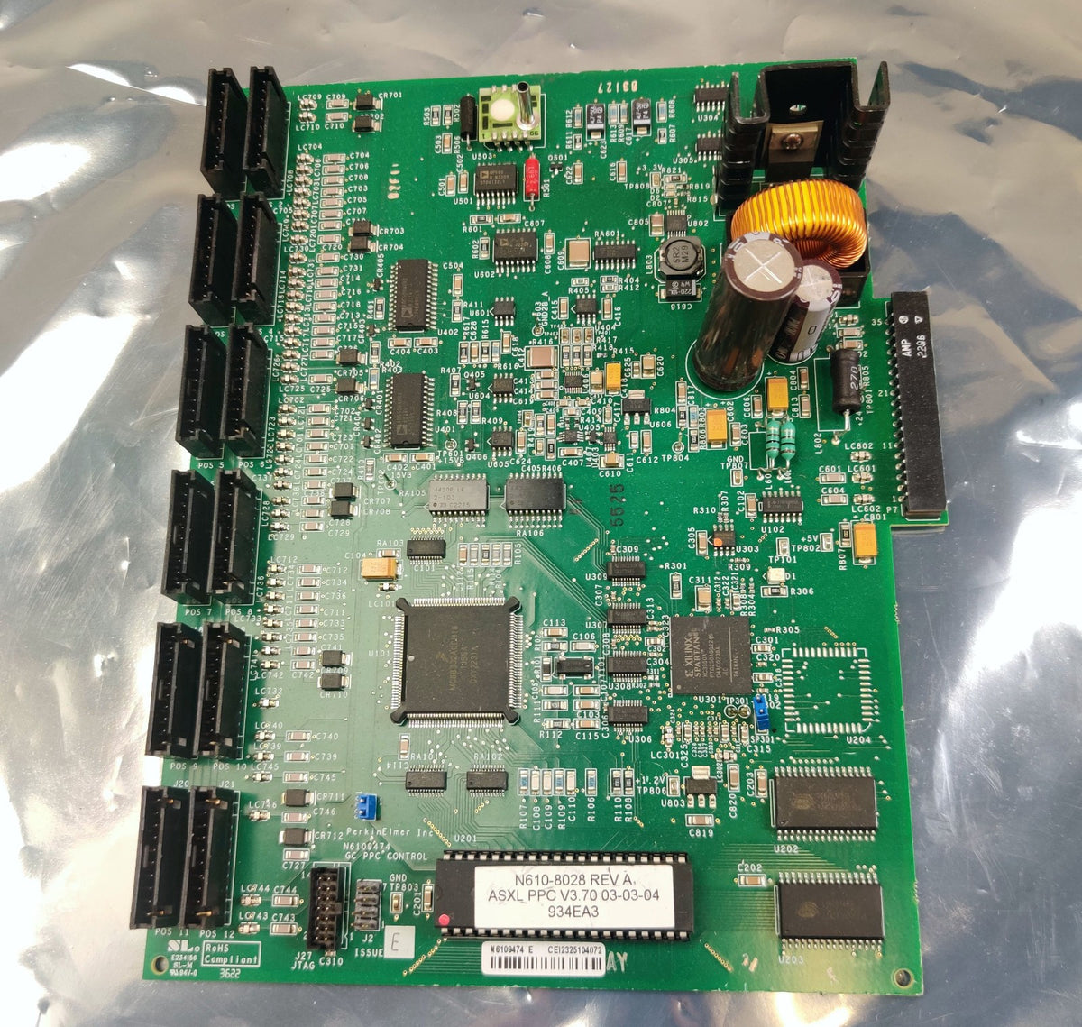PerkinElmer N6109474 PPC Control Board N610-8028 issue E Clarus - 