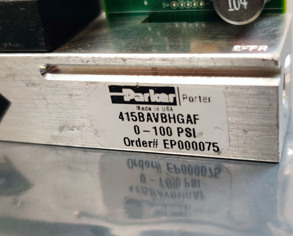 Parker Parker 415BAVBHGAF Mass Control Flow 0-100 PSI PerkinElmer SQ300 Thermo Polaris