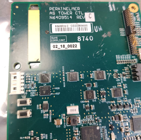 Tower Controller PCB PerkinElmer N6409514 2400 Liquid Sampler