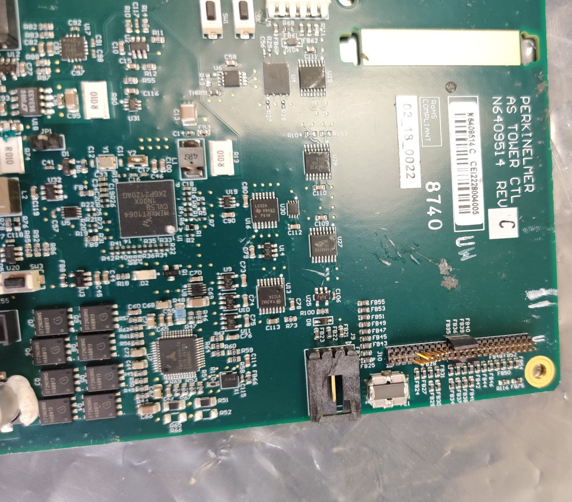 PerkinElmer AS 2400 Liquid Sampler N6409514 Tower Control Board