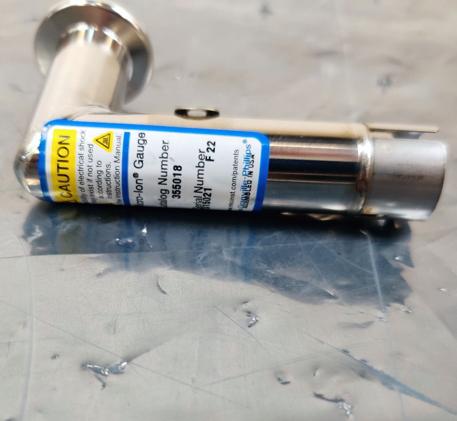MKS Granville-Phillips 355018 Micro Ion Vacuum Gauge Thermo LTQ Bruker TOF - 