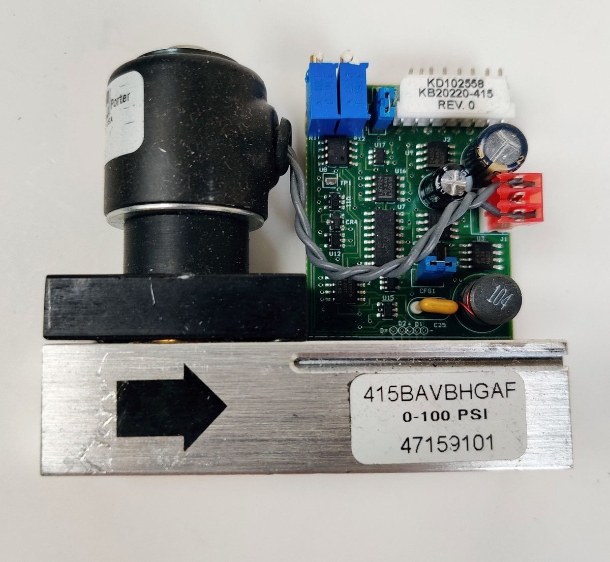 Parker 415BAVBHGAF Mass Control Flow 0-100 PSI PerkinElmer SQ300 Thermo Polaris - 