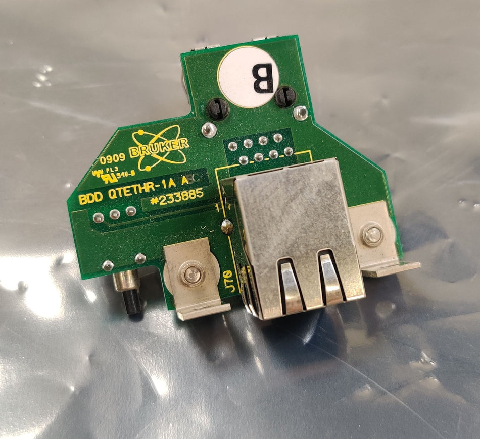 Bruker Daltonics Bruker micrOTOF-Q II Time-of-Flight MS 23385 BDD QTETHER-1A Ethernet PCB Tested