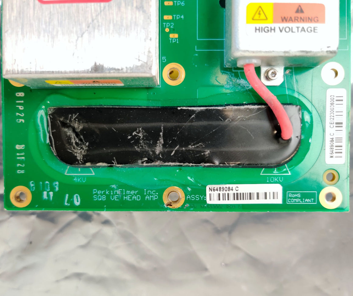 Ve Head Amplifier Board PerkinElmer N6489084 Clarus SQ8