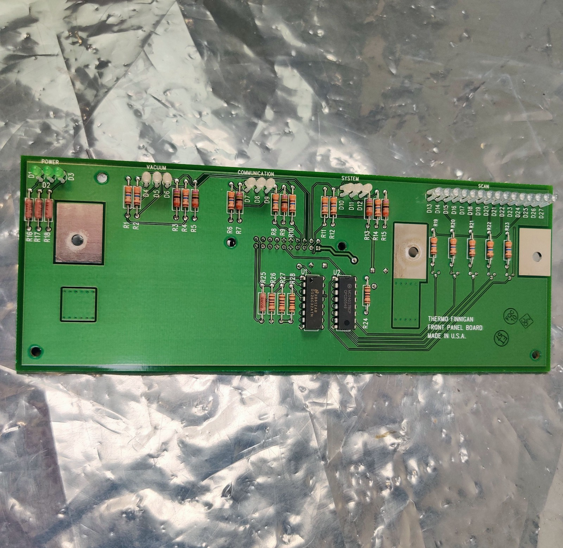 Thermo Finnigan LTQ Ion Trap MS 97055-61110 Front Panel PCB Tested - 