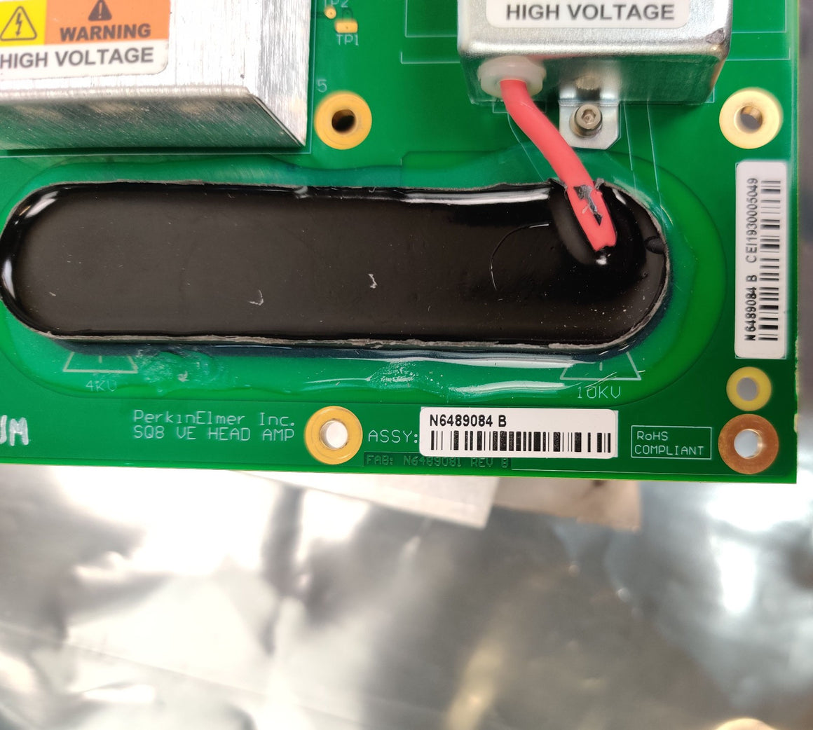 Ve Head Amplifier Board PerkinElmer N6489084 Clarus SQ8