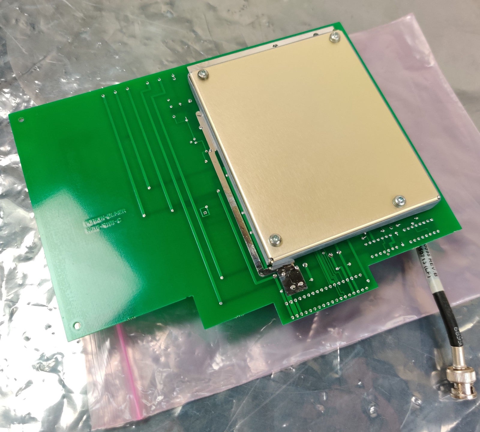 PerkinElmer Clarus 680 580 GC N610-9104 ECD Amp Schematic 9000 PC Board - 