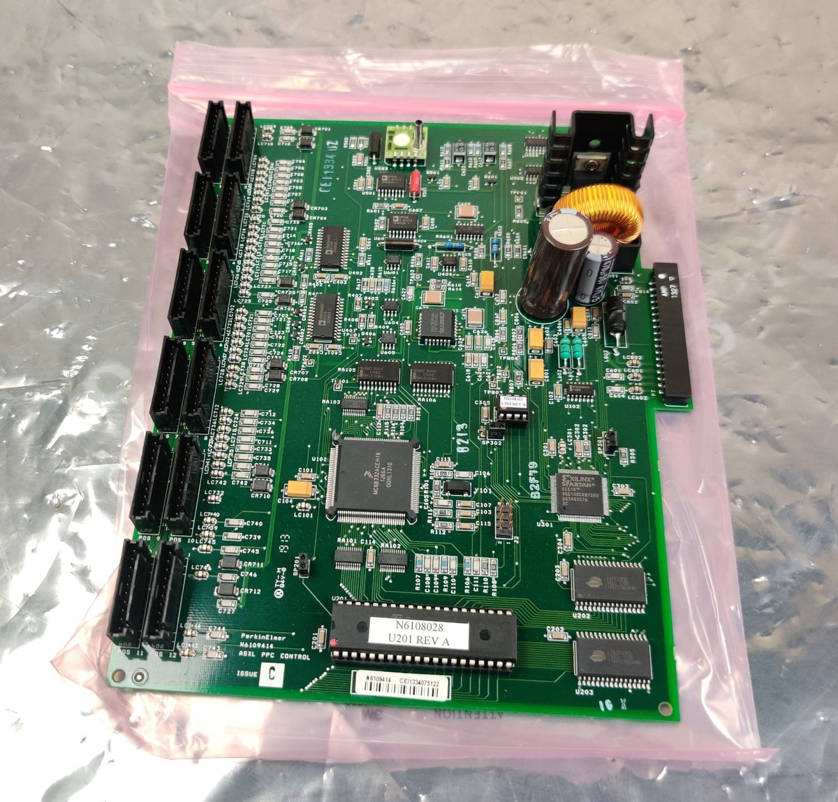 PerkinElmer Clarus 680 Gas Chromatograph N6109414 ASXL PPC Control Board Tested - 