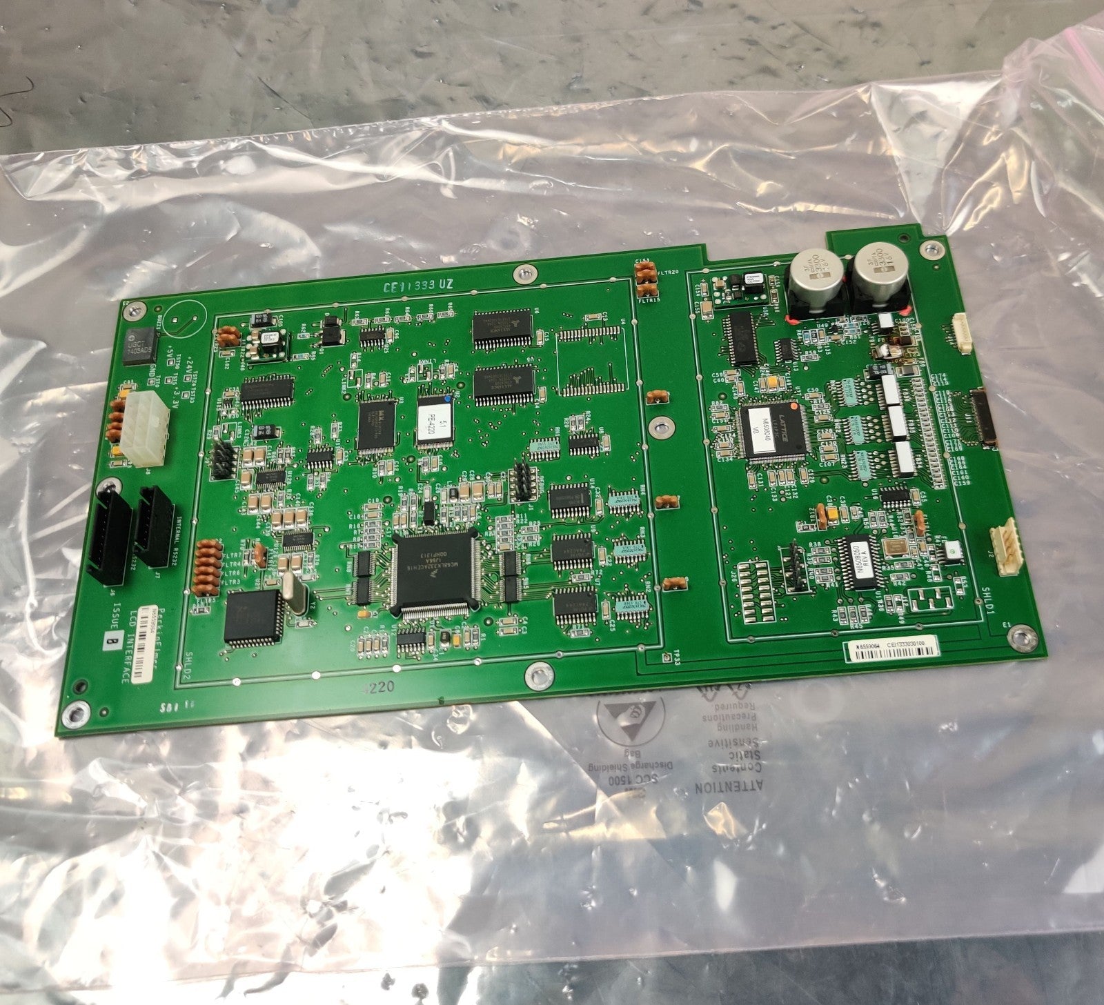 PerkinElmer Clarus 680 GC N6559064 rev B LCD Interface PCB for N6500905 - 