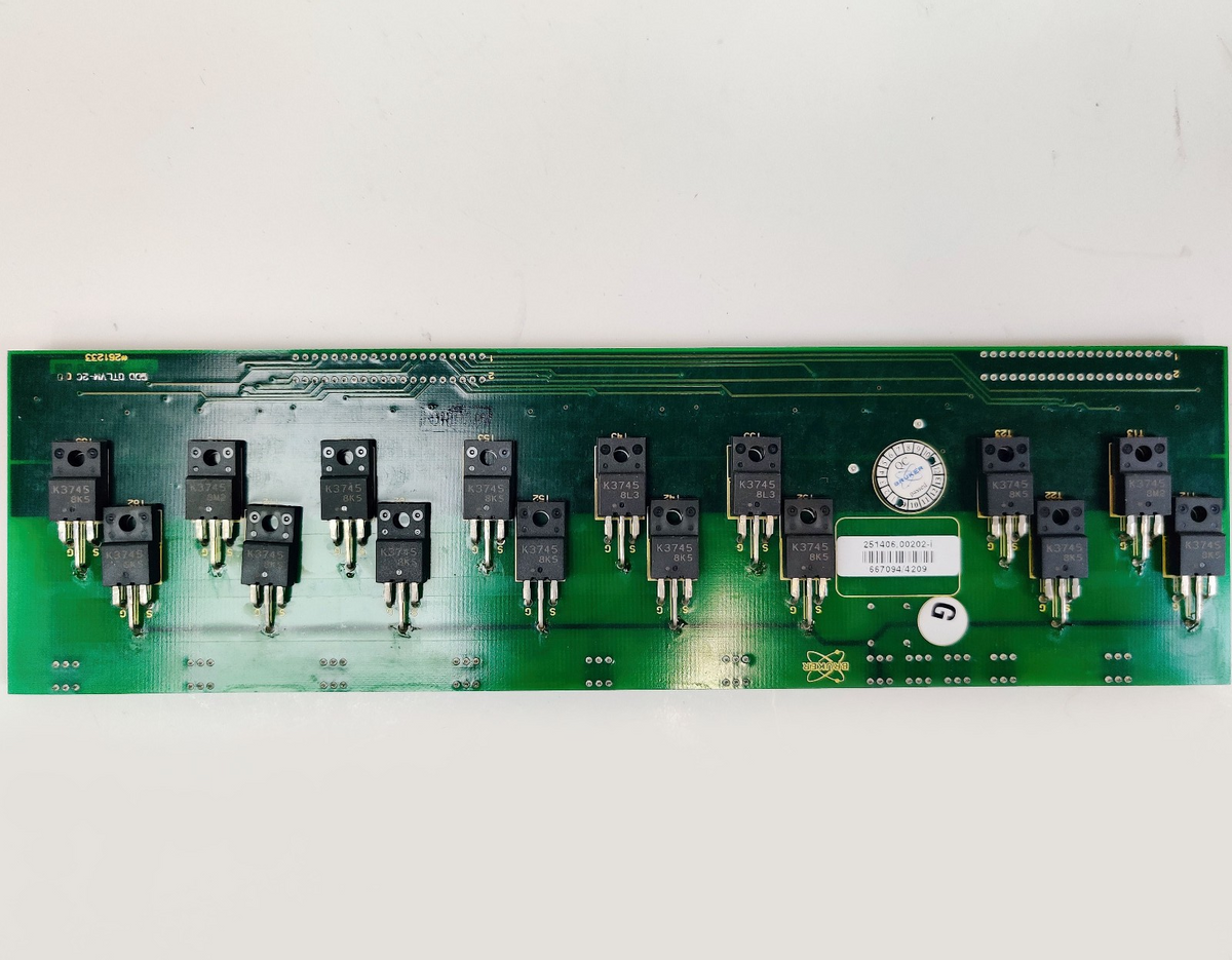 Bruker micrOTOF-Q II Time-of-Flight MS 251406.00202-i Controller PCB QTLVM-2C - 