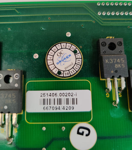 Bruker micrOTOF-Q II Time-of-Flight MS 251406.00202-i Controller PCB QTLVM-2C - 