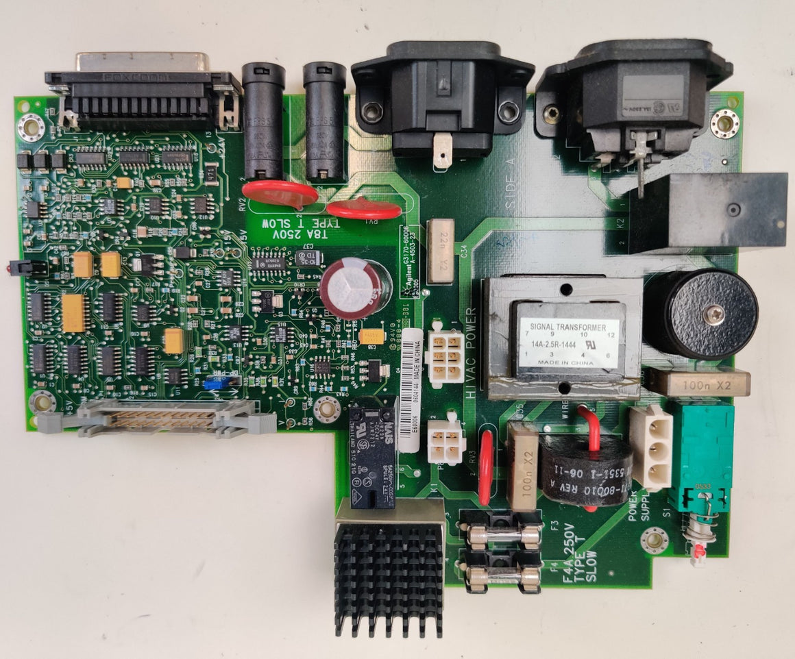 Agilent 5973 5975 MSD Detector G3170-60006 AC Board with Power Switch Tested - 