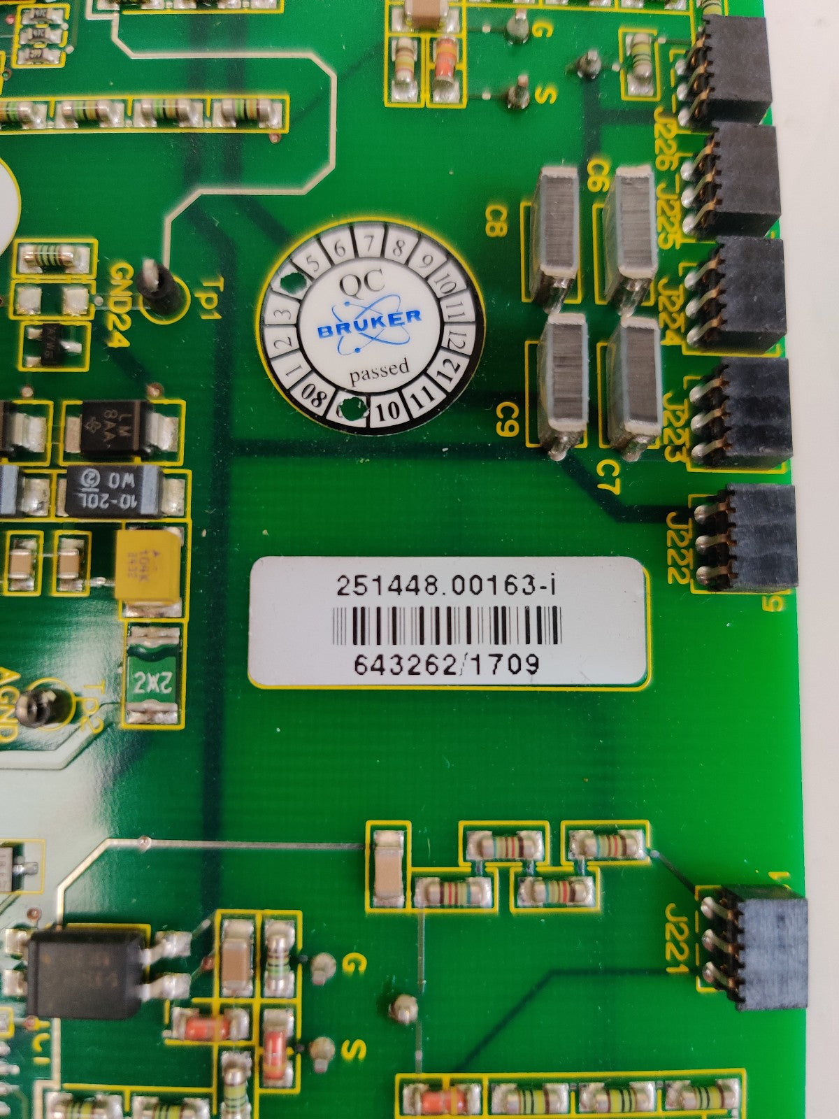 Bruker micrOTOF-Q II Time-of-Flight 251448.00163-i Controller PCB BDD #261234 - 