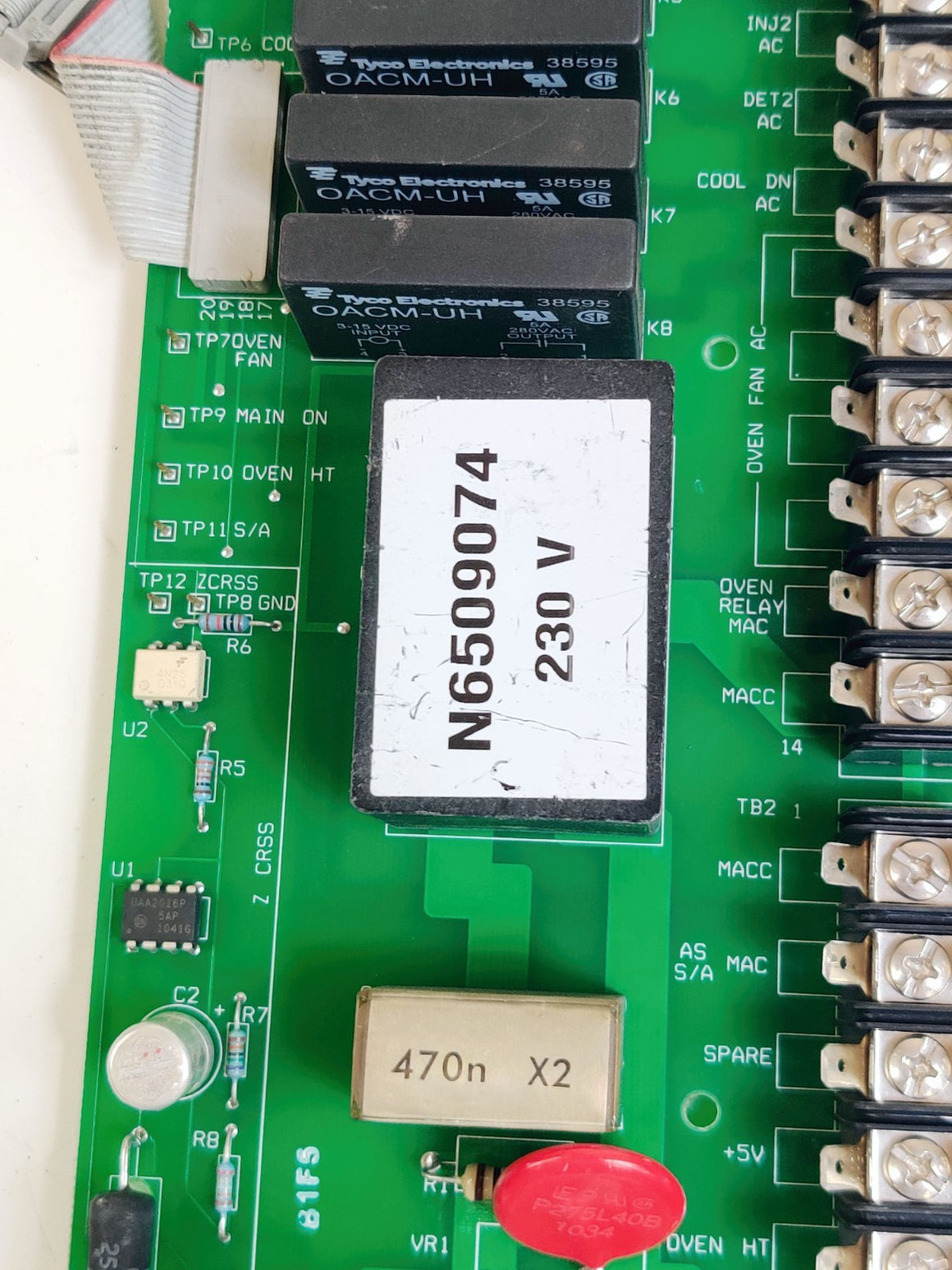 Power Distribution PCB PerkinElmer N650-9074 Nexion ICP MS