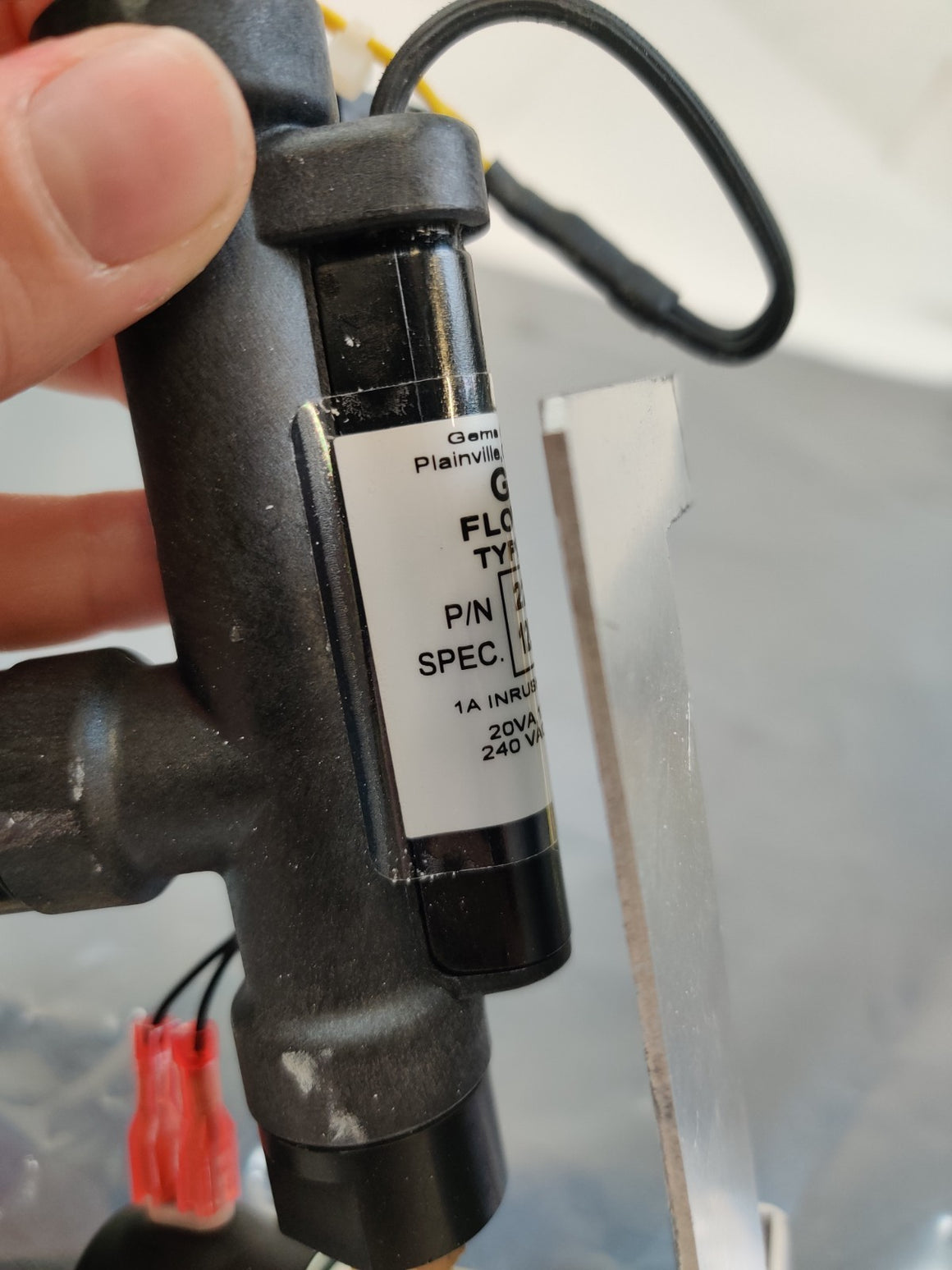 PerkinElmer N0770527 Pneumatic Sensor 100PSI Gems GH2014-S69 & FS-4 Flow Switch