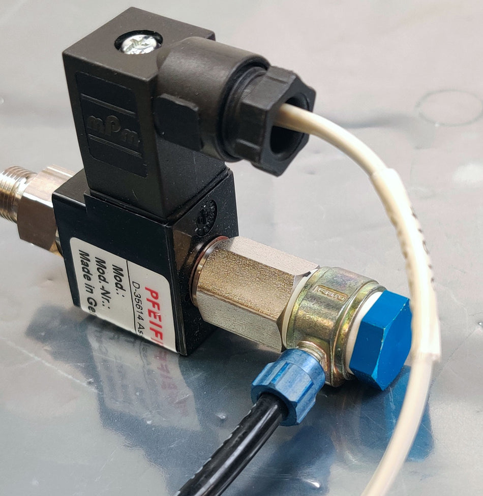 Pfeiffer Pfeiffer TVF 005 Vacuum Vent Valve PM Z01 135 24 VDC. Tested