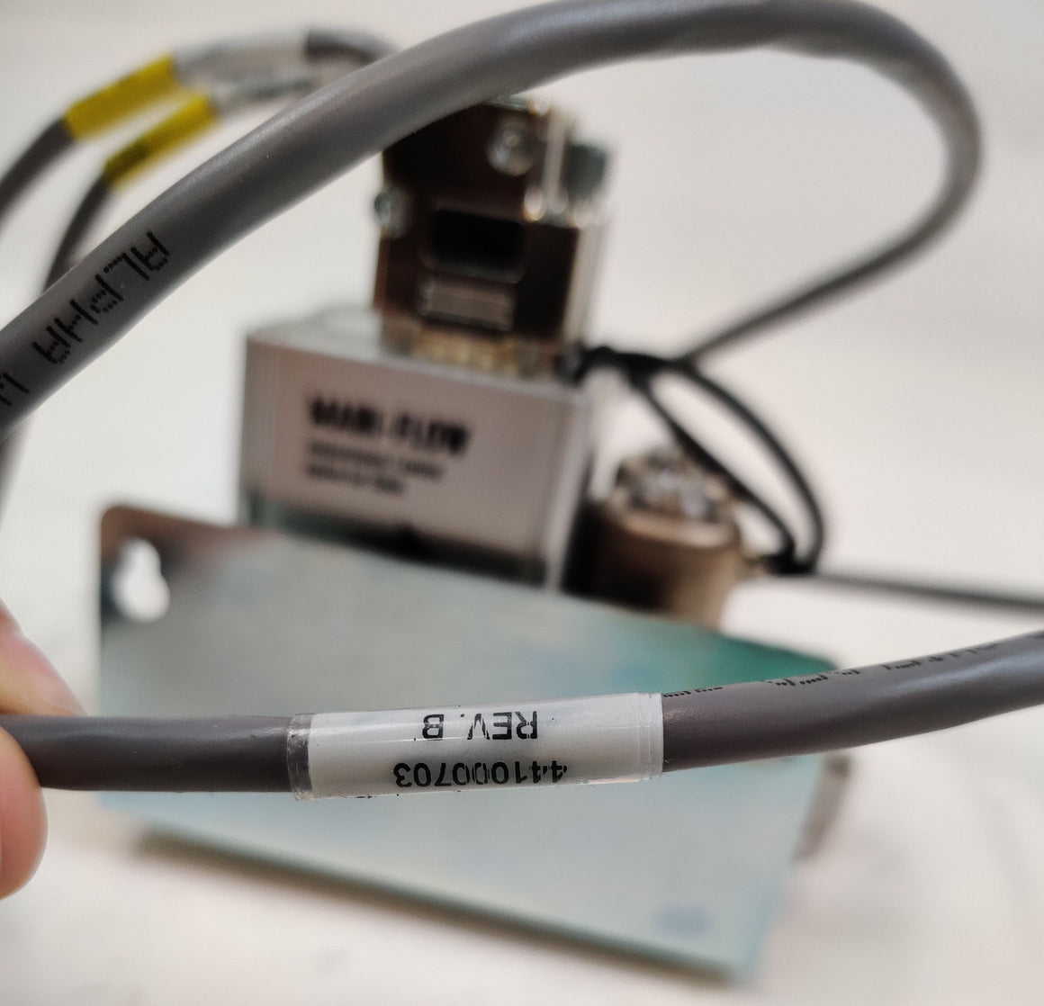 Bronkhorst Mani-Flow MIC 202F Mass Flow Meter w Connectors for Waters Xevo