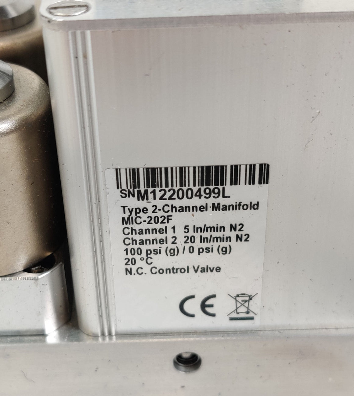 Mass Flow Meter Bronkhorst MC-202F Mani-Flow