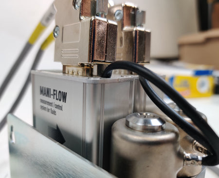 Bronkhorst Mani-Flow MIC 202F Mass Flow Meter w Connectors for Waters Xevo