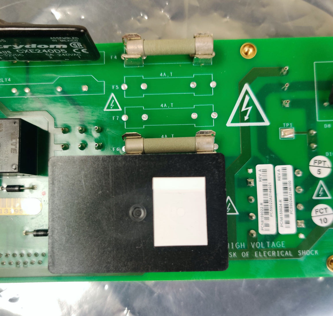 PerkinElmer Nexion 1000, SQ8 S MS N8159024 Gama ACDP Relay Power Control Board