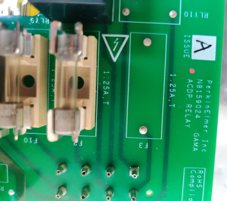 PerkinElmer Nexion 1000, SQ8 S MS N8159024 Gama ACDP Relay Power Control Board