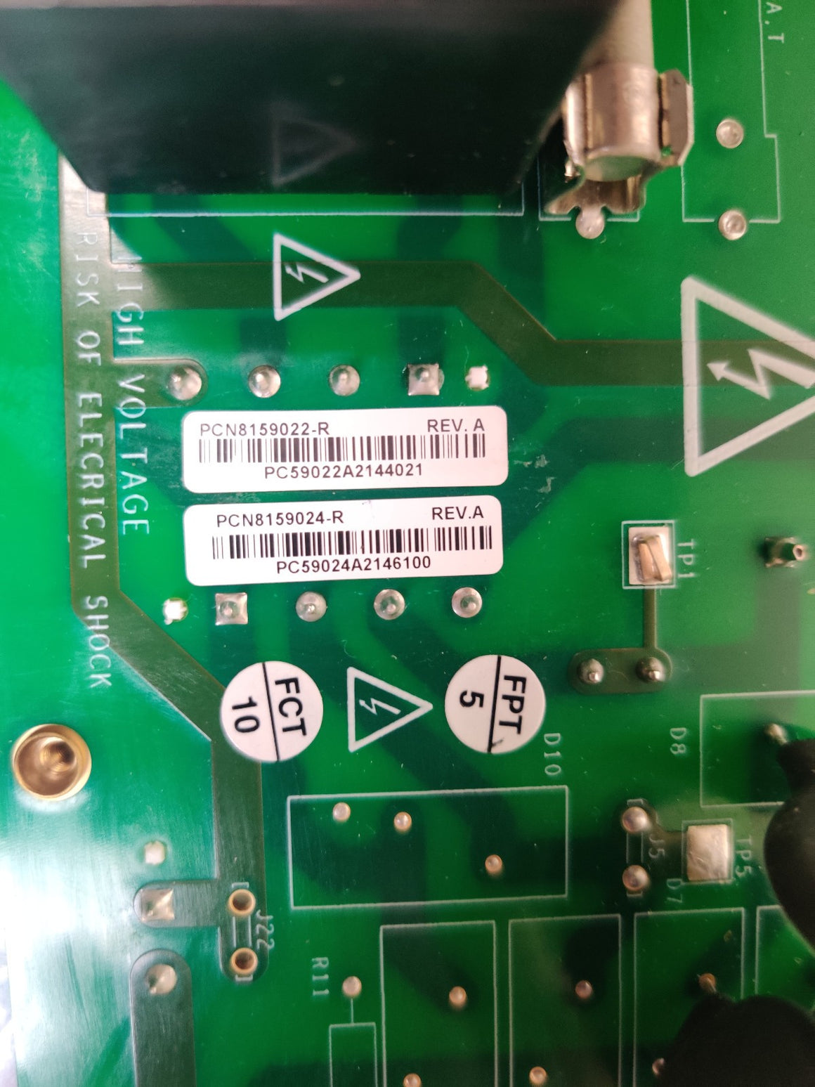 PerkinElmer Nexion 1000, SQ8 S MS N8159024 Gama ACDP Relay Power Control Board
