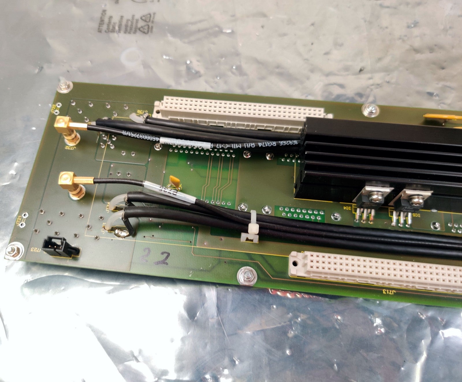 Bruker micrOTOF-Q II 261905 Backplane Board BDD QTCQCB-4A 261904.00022-i - 