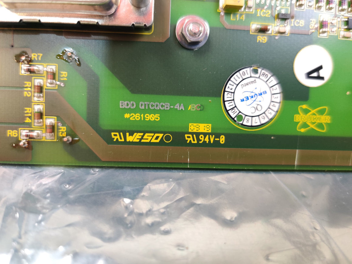 Bruker micrOTOF-Q II 261905 Backplane Board BDD QTCQCB-4A 261904.00022-i - 