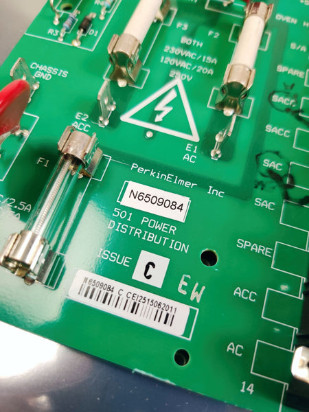 PerkinElmer N6509084 501 Power Distribution Board Issue C for Clarus - 