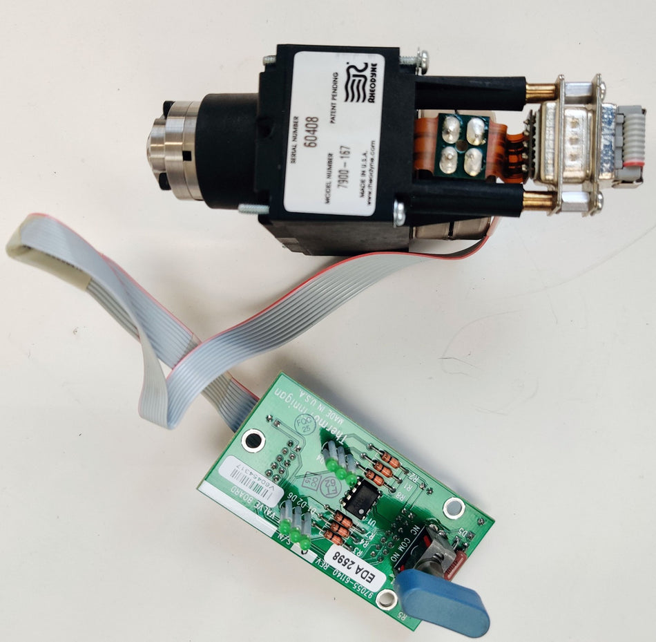 Thermo Scientific LTQ Series Rheodyne 7900-167 Injection Valve w 97055-61140 PCB