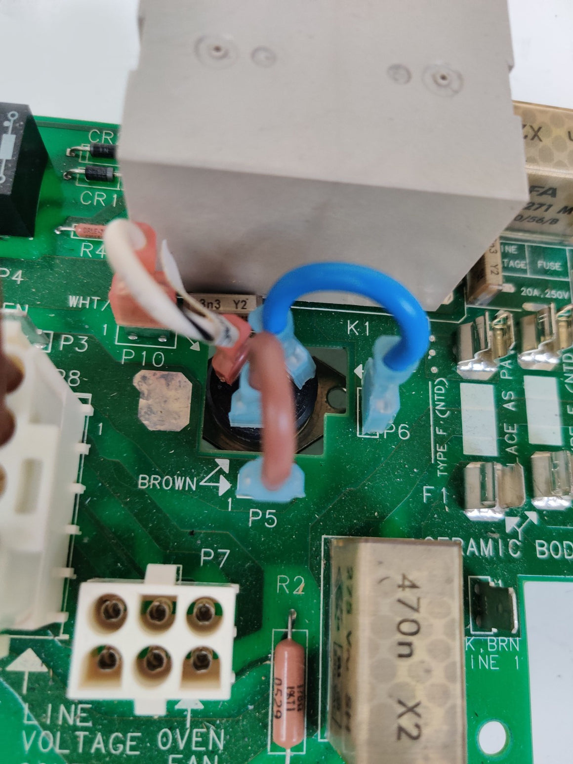 Agilent 120V Power Supply Board G1530-60051 for 6890N 6890 G1530N GC System - 