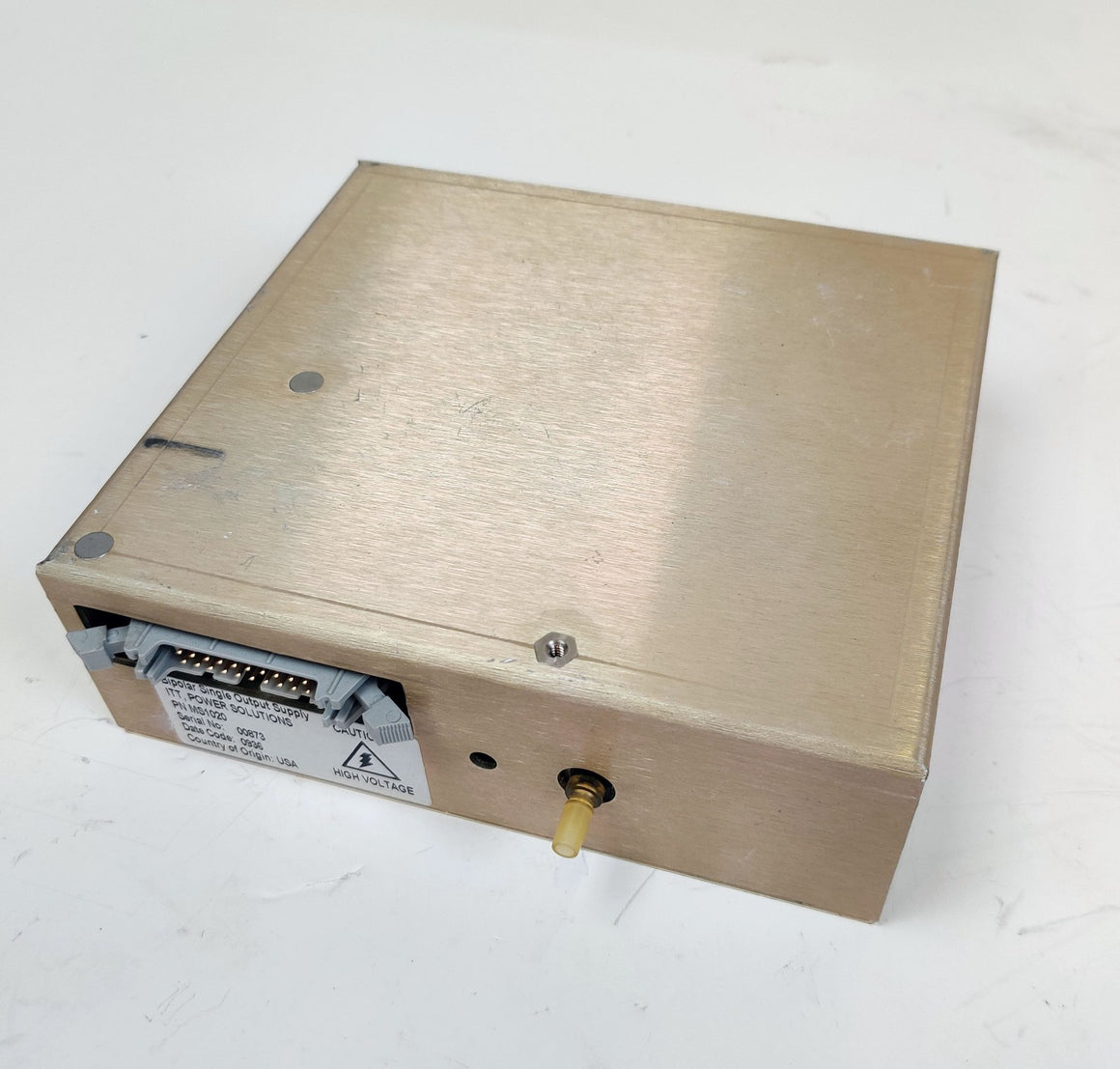 ITT MS1020 6kV Power Supply 40uA 10VDC Thermo Finnigan TSQ LCQ Mass Spectrometer - 