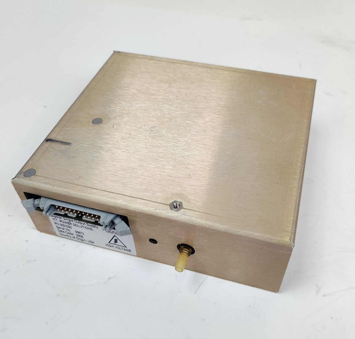 ITT MS1020 6kV Power Supply 40uA 10VDC Thermo Finnigan TSQ LCQ Mass Spectrometer - 
