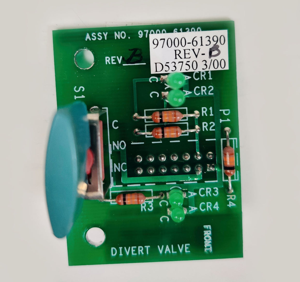 Thermo Finnigan LCQ Front Panel, Vent Delay, Divert Valve & Syringe Pump - 