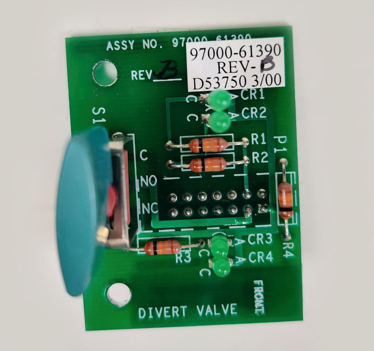 Thermo Finnigan LCQ Front Panel, Vent Delay, Divert Valve & Syringe Pump - 