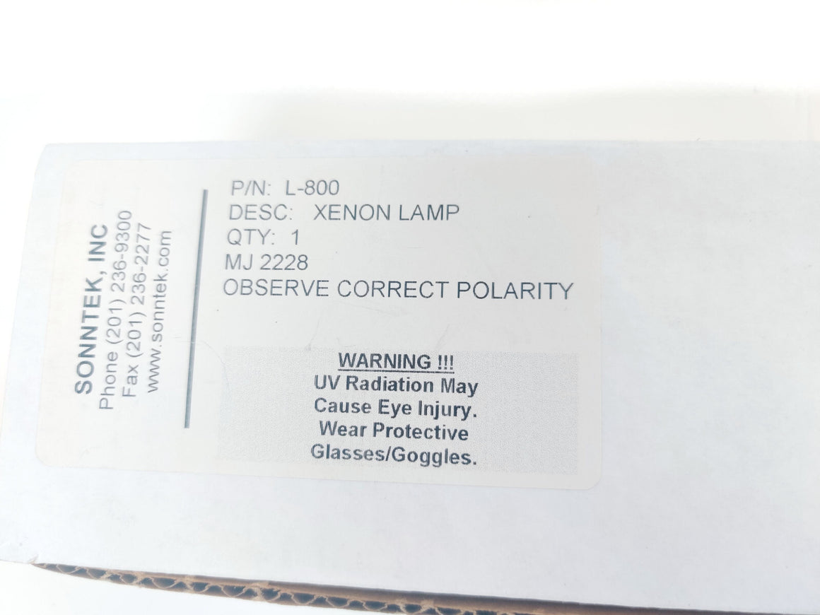 Sonntek L-800 Ushio UXL-152H 150W Xenon Short Arc Lamp for Thermo Dionex RF-2000 - 