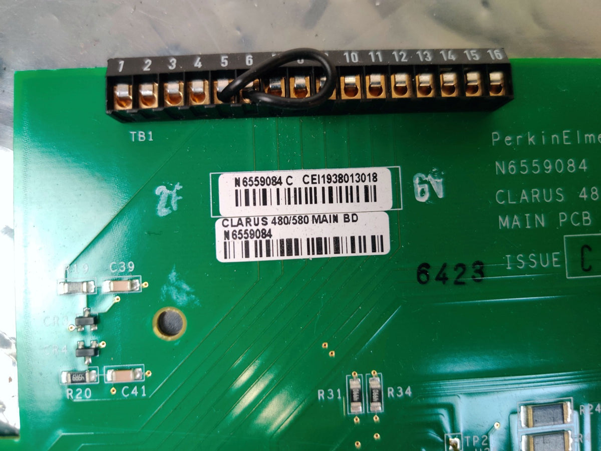 PerkinElmer Clarus 480 580 GC N6559084 issue C Main Board - 