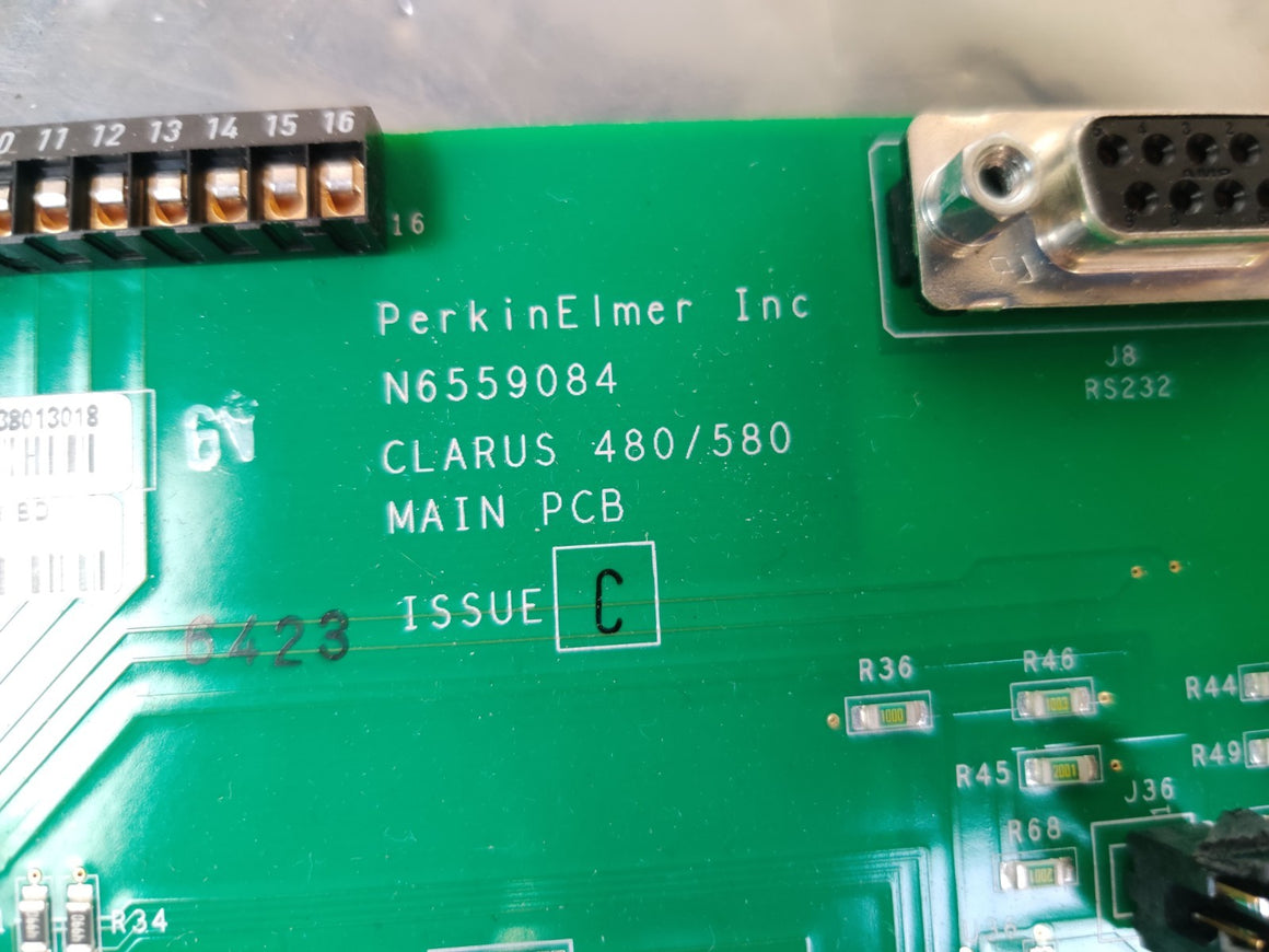 PerkinElmer Clarus 480 580 GC N6559084 issue C Main Board - 