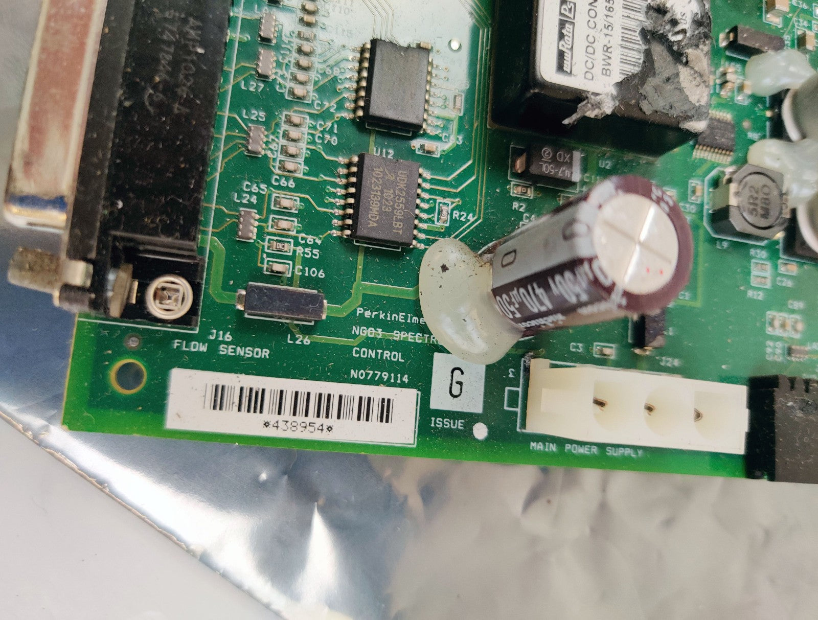 PerkinElmer Optima NGO3 Spectrometer Control PCB N0779114 rev G N515802 dotLink - 