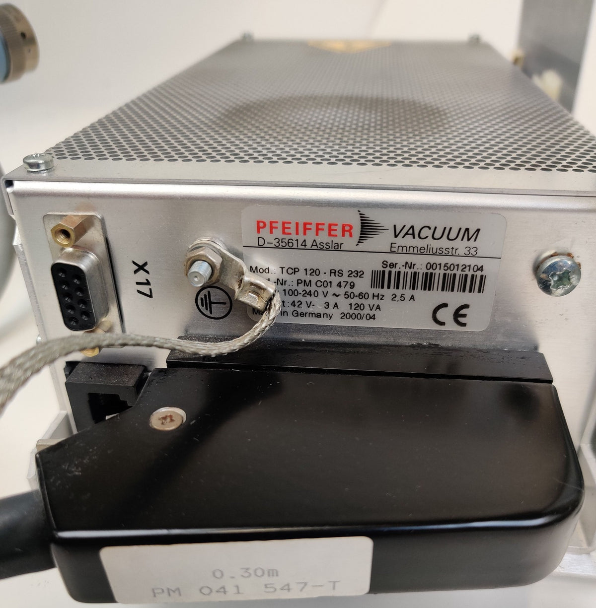 Pfeiffer TMH 260-130 Turbomolecular Vacuum Pump w/ TCP 120 Controller Thermo LCQ - 