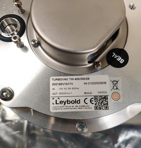 Oerlikon Leybold 800160V1017V Turbovac Vacuum Pump TW 400/300/25 MFD 2022