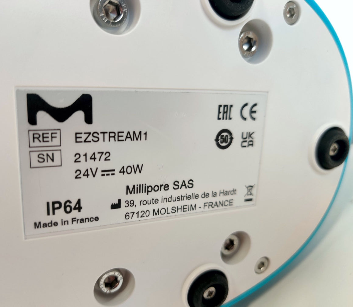Millipore EZSTREAM1 EZ-Stream Vacuum Filtration Pump for Liquid Transfer