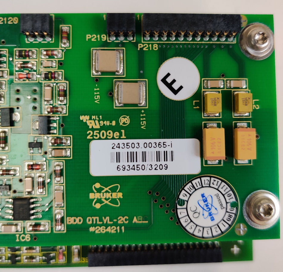 Bruker Daltonics Bruker micrOTOF-Q II Time-of-Flight 246978.00277-i Interface PCB
