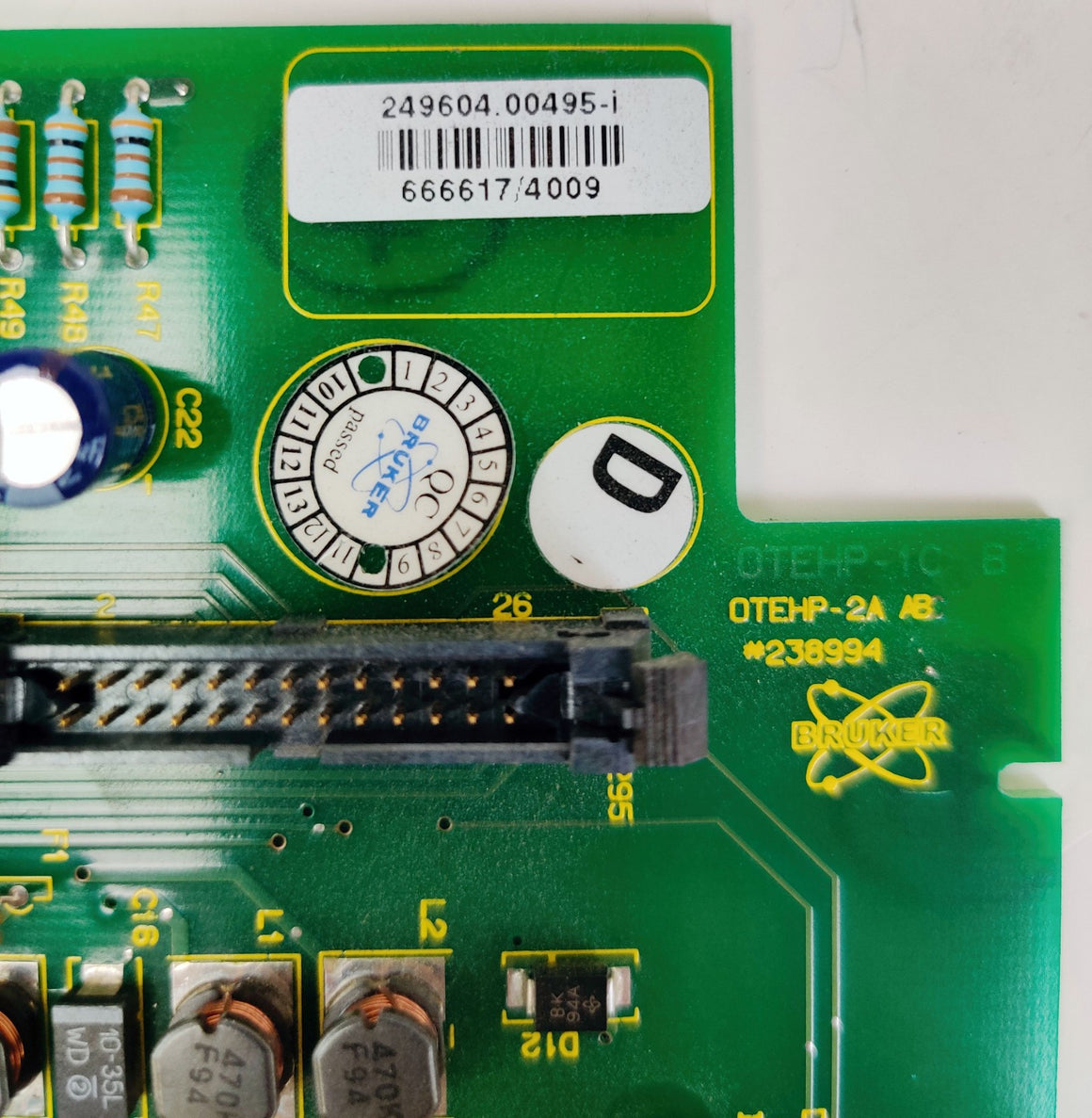 Bruker micrOTOF-Q II Time-of-Flight MS 249604.00495-i Sensor Board #238994 - 